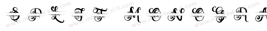 Split Monogram Bold字体转换